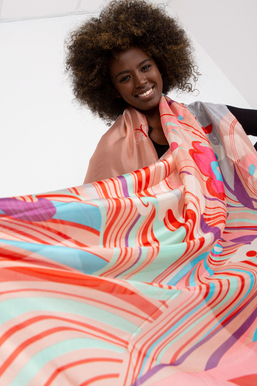 Peach light sling s potisky