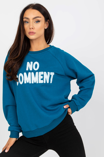 Mořská mikina bez kapuce s...