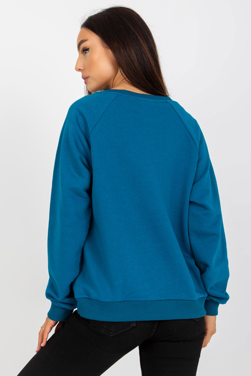 Mořská mikina bez kapuce s nápisem...