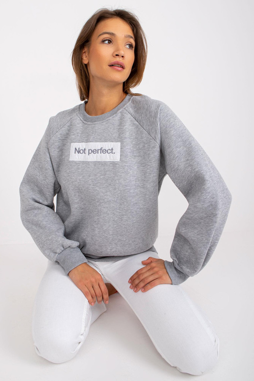 Mikina bez kapuce Tracy Grey Melange