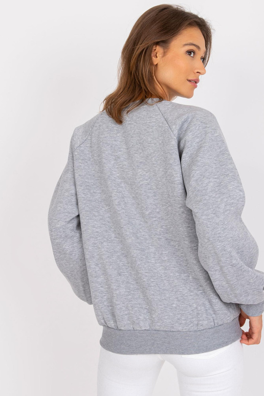 Mikina bez kapuce Tracy Grey Melange