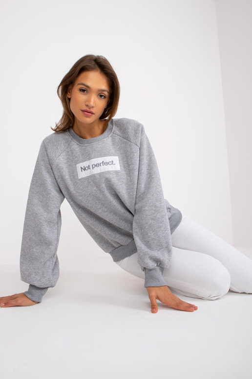 Mikina bez kapuce Tracy Grey Melange