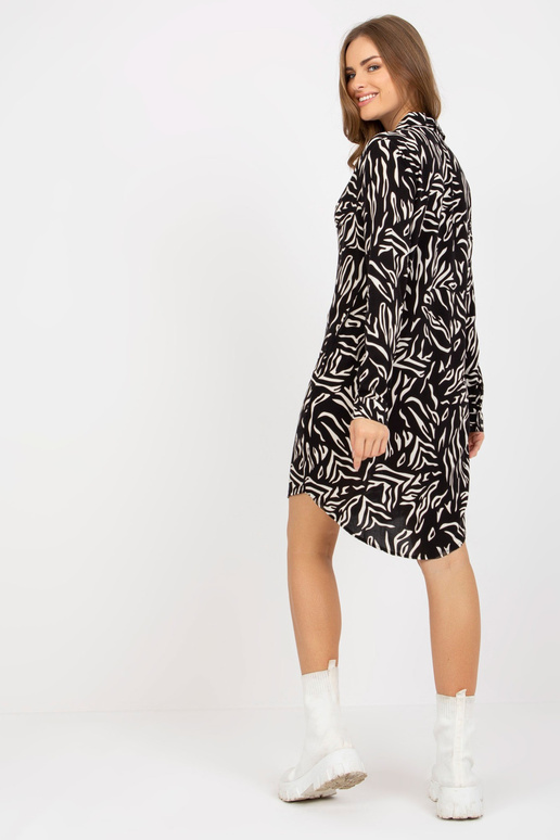 Černobílé minišaty RUE PARIS