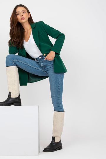 Tmavě zelené elegantní sako... 2