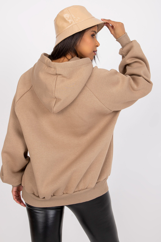 Béžová dámská mikina Cotton Peggy