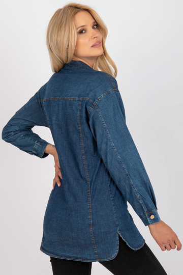 Modrá džínová košile s... 2