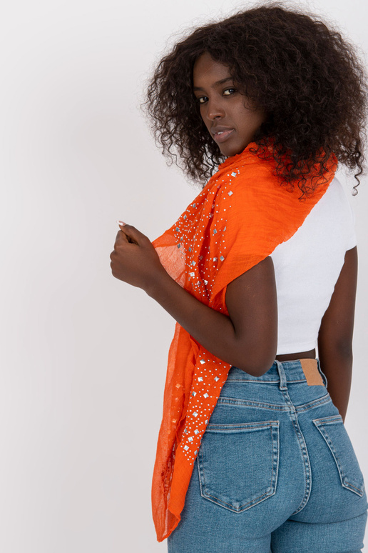 šátek -AT-CH-LA12813-tmavě oranžová