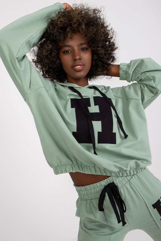 Pistáciová dvoudílná tepláková...