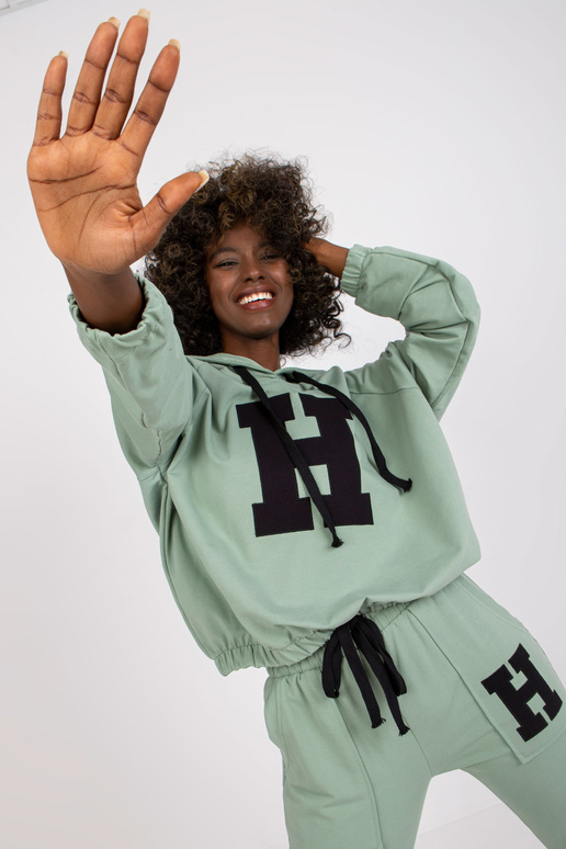 Pistáciová dvoudílná tepláková...