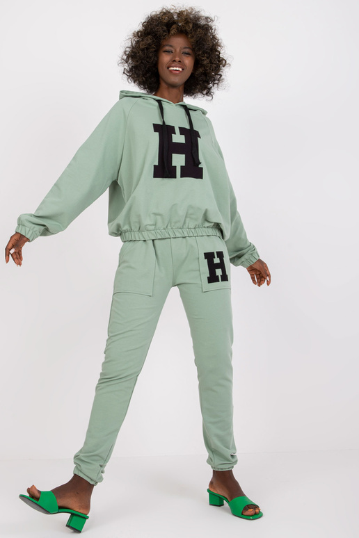 Pistáciová dvoudílná tepláková...