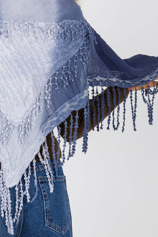 Blaues Damen-Tragetuch z...