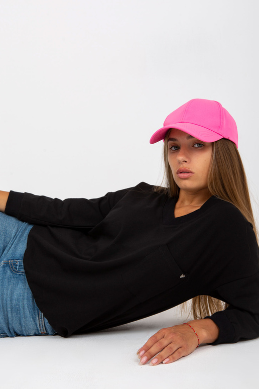 Základní černá bavlněná halenka s 3/4...