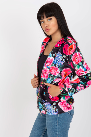 Černo-růžová velurová... 2