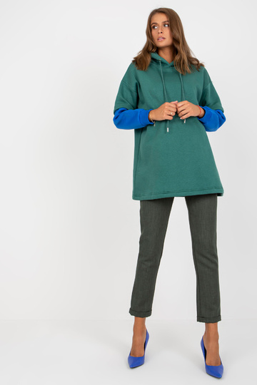 Tmavě zelená basic dámská... 2