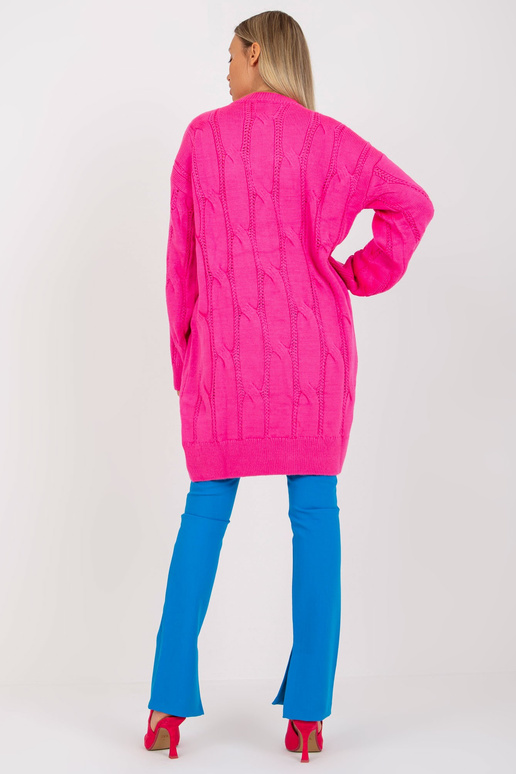 Fluo růžové minišaty se stojáčkem RUE...