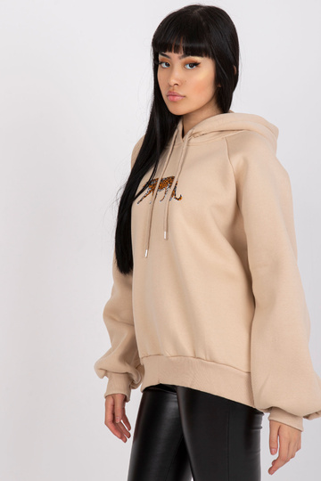 Světle béžová oversize...