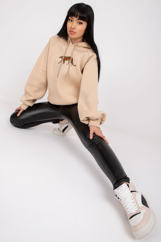 Světle béžová oversize mikina Peggy