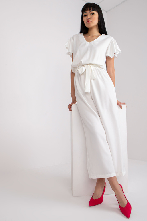 Dámská kombinéza Ecru se zavazováním