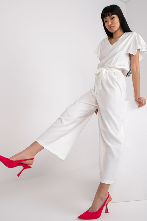 Dámská kombinéza Ecru se zavazováním