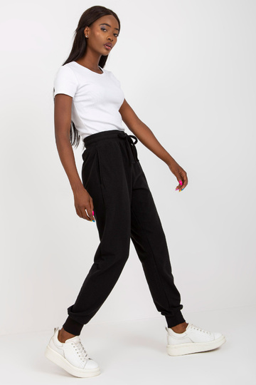 Černé basic tepláky se... 2