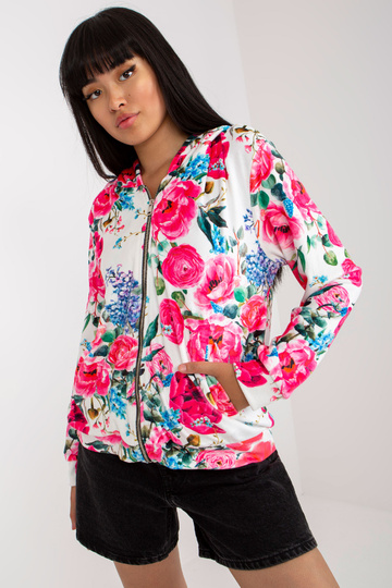 Bílo-růžová květinová... 2