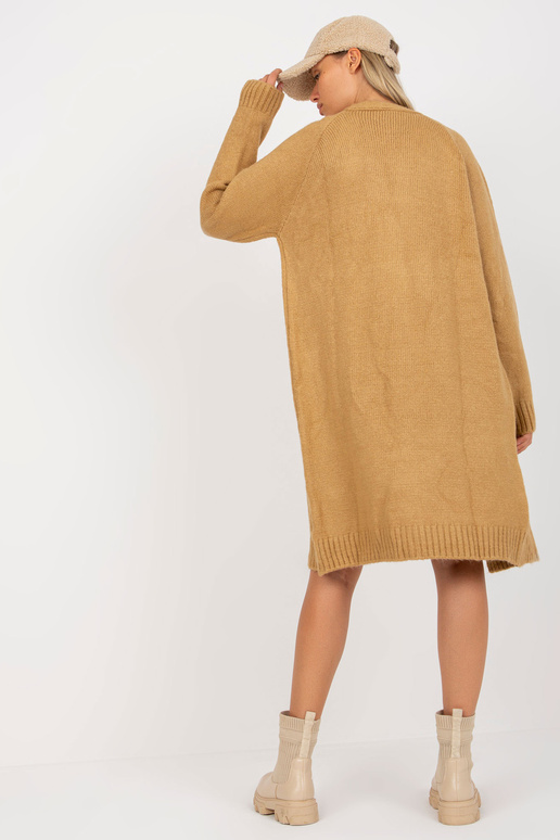 Velbloudí dlouhý oversized cardigan...