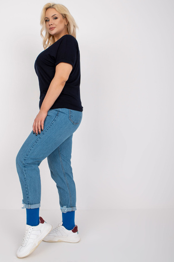 Halenka s krátkým rukávem v...