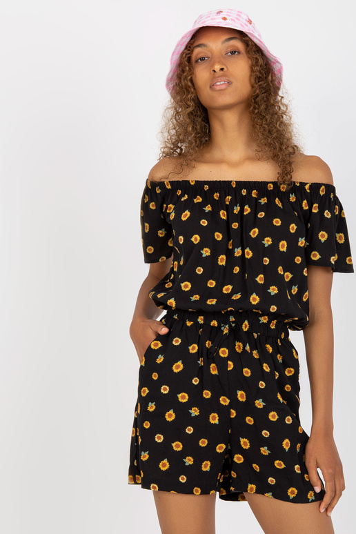 Černá krátká španělská kombinéza s...