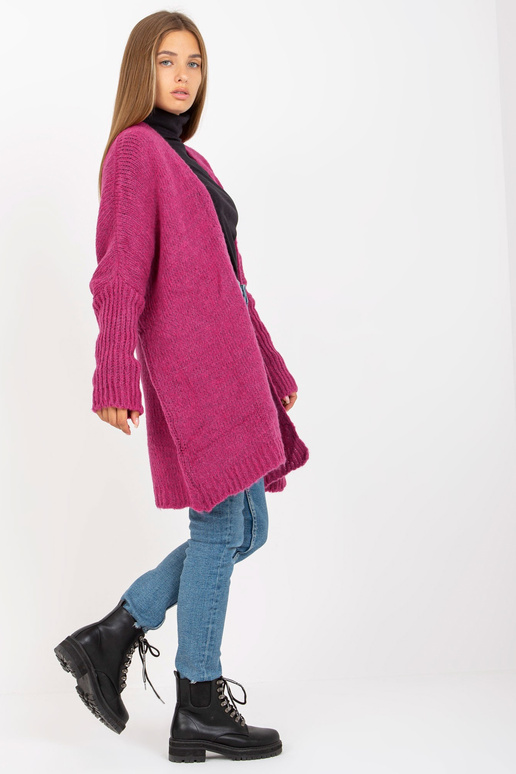 OCH BELLA Fuchsiový volný pletený...