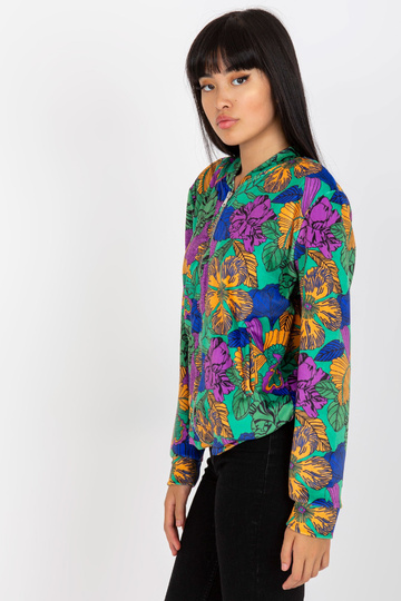 Zeleno-oranžová velurová... 2