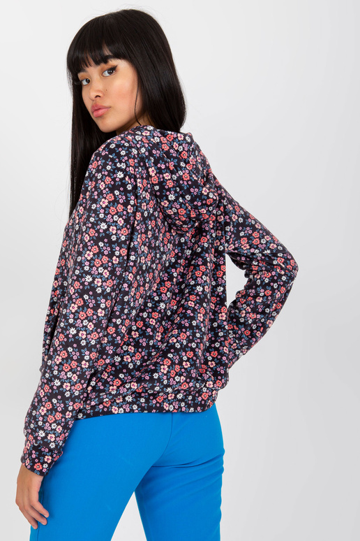 Námořnická modrá a růžová velurová...