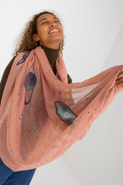 Komínová viskóza Hellrosa Damenschlinge