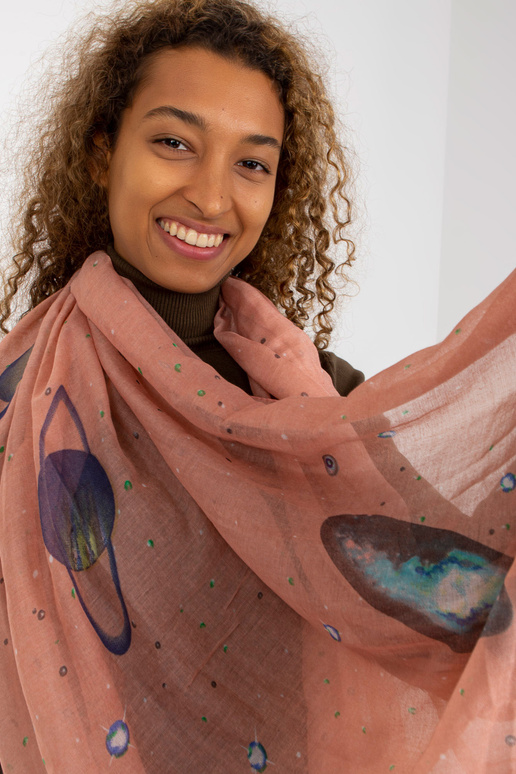 Komínová viskóza Hellrosa Damenschlinge