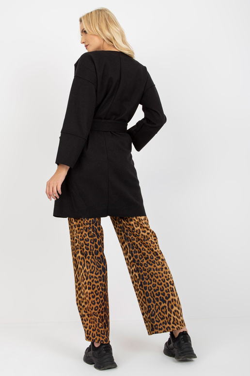 Schwarzer dünner Mantel mit Taschen... Schwarzer dünner Mantel mit Taschen...