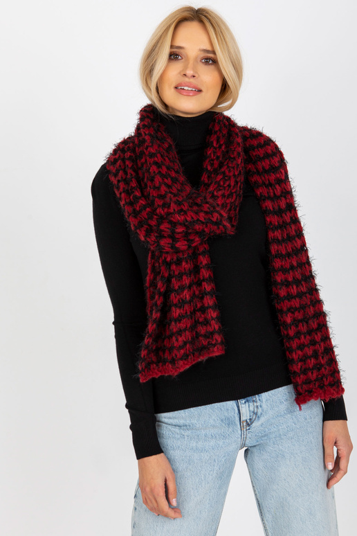 Šátek-AT-SZ-3710.88-černo-červený Šátek-AT-SZ-3710.88-černo-červený