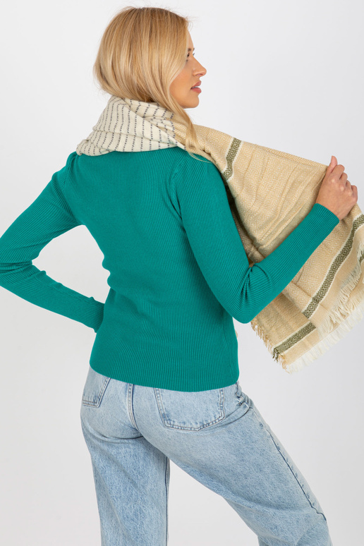 Chustka AT-CH-14201-1,77P BÉŽOVÁ/ZELENÁ Chustka AT-CH-14201-1,77P BÉŽOVÁ/ZELENÁ