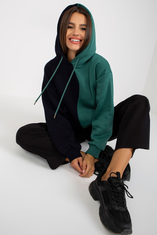 Bavlněná základní mikina RUE PARIS v...