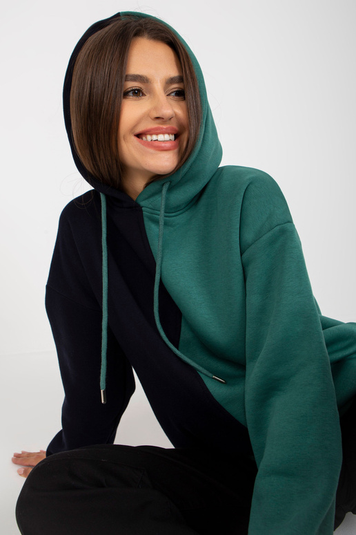 Bavlněná základní mikina RUE PARIS v...