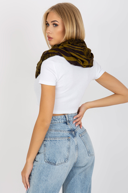 Khaki dámské vzory komínových závěsů