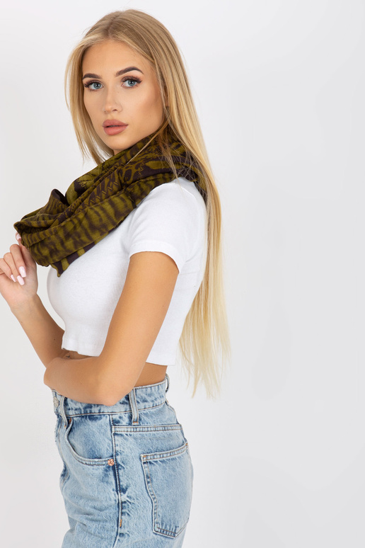 Khaki dámské vzory komínových závěsů