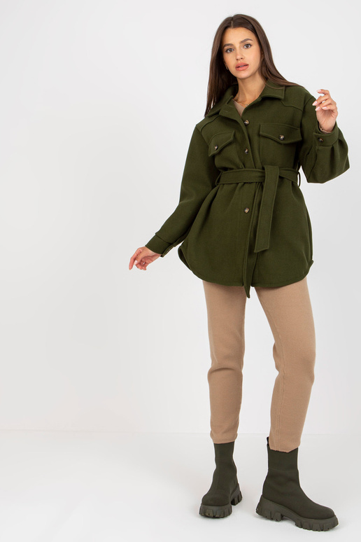 Khaki svrchní košile jedné velikosti...