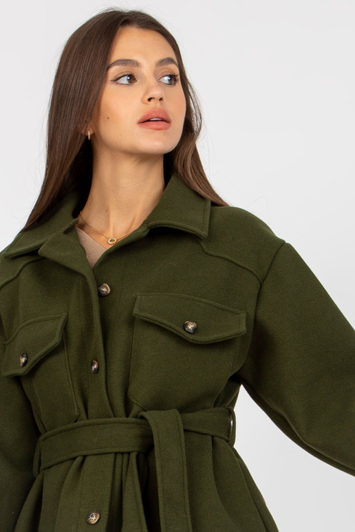 Khaki svrchní košile jedné velikosti...