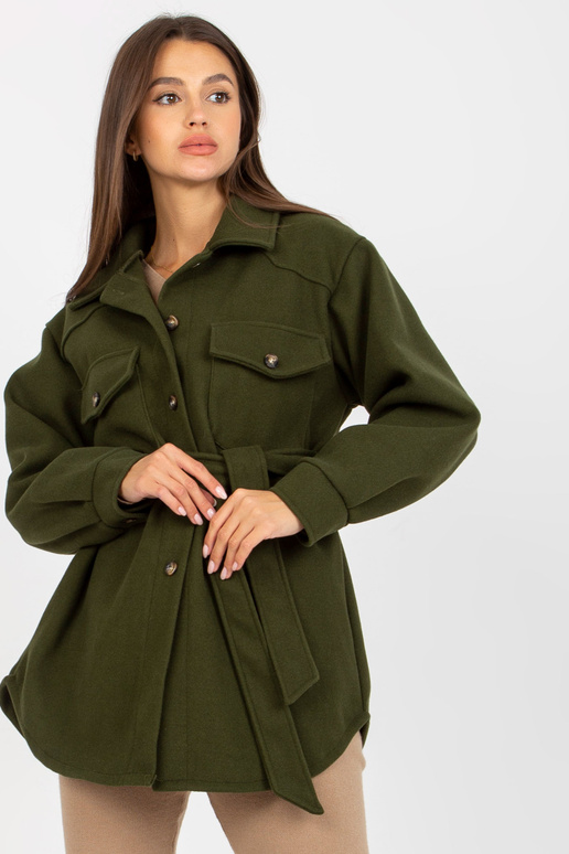 Khaki svrchní košile jedné velikosti...