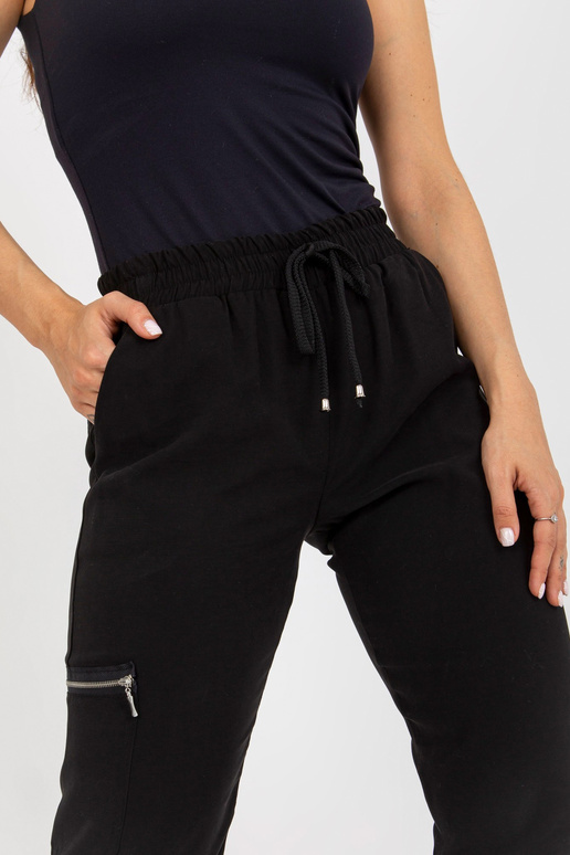 Schwarze Cargo-Jogginghose se ZULUNA...