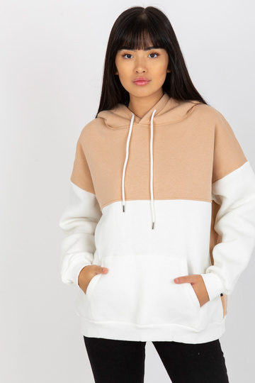 Béžovo-ecru mikina basic...