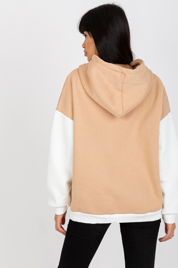 Béžovo-ecru mikina basic... 2