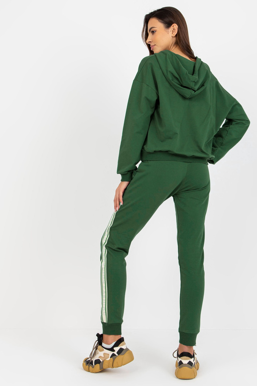 Dunkelgrünes Baumwoll-Lässiges Sada s...