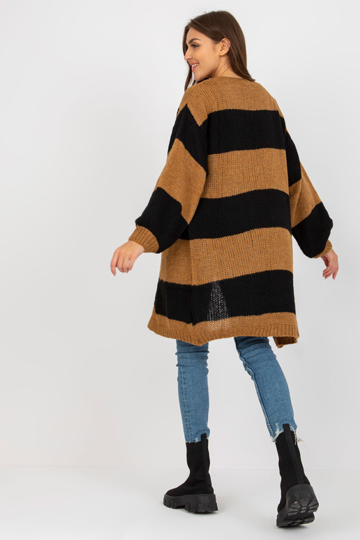 Black Camel Wide Sleeve Cardigan OCH...