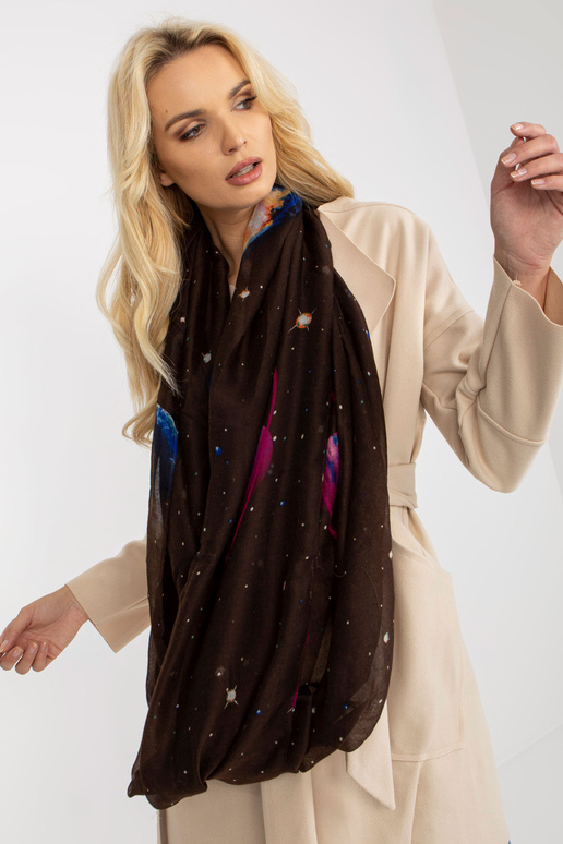 Braune Damen Sling Chimney mit Prints