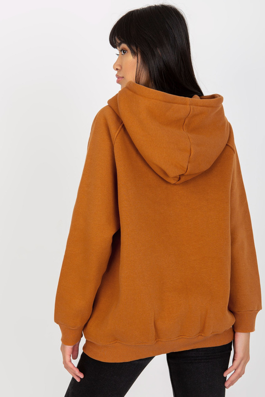 Základní světle hnědá mikina s...